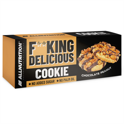 Печиво ALLNUTRITION FITKING DELICIOUS COOKIE 150 g CHOCOLATE PEANUT FDC-150CHP фото